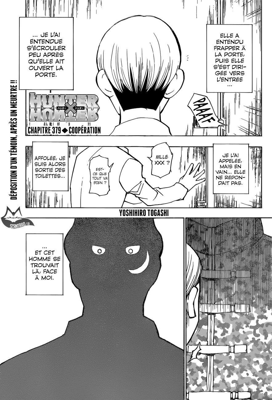 Hunter X Hunter Vf Scan Chapitre 1 Hunter x Hunter Chapitre 379 VF Lecture en ligne